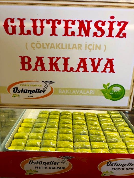 Glutensiz Çölyak Baklava